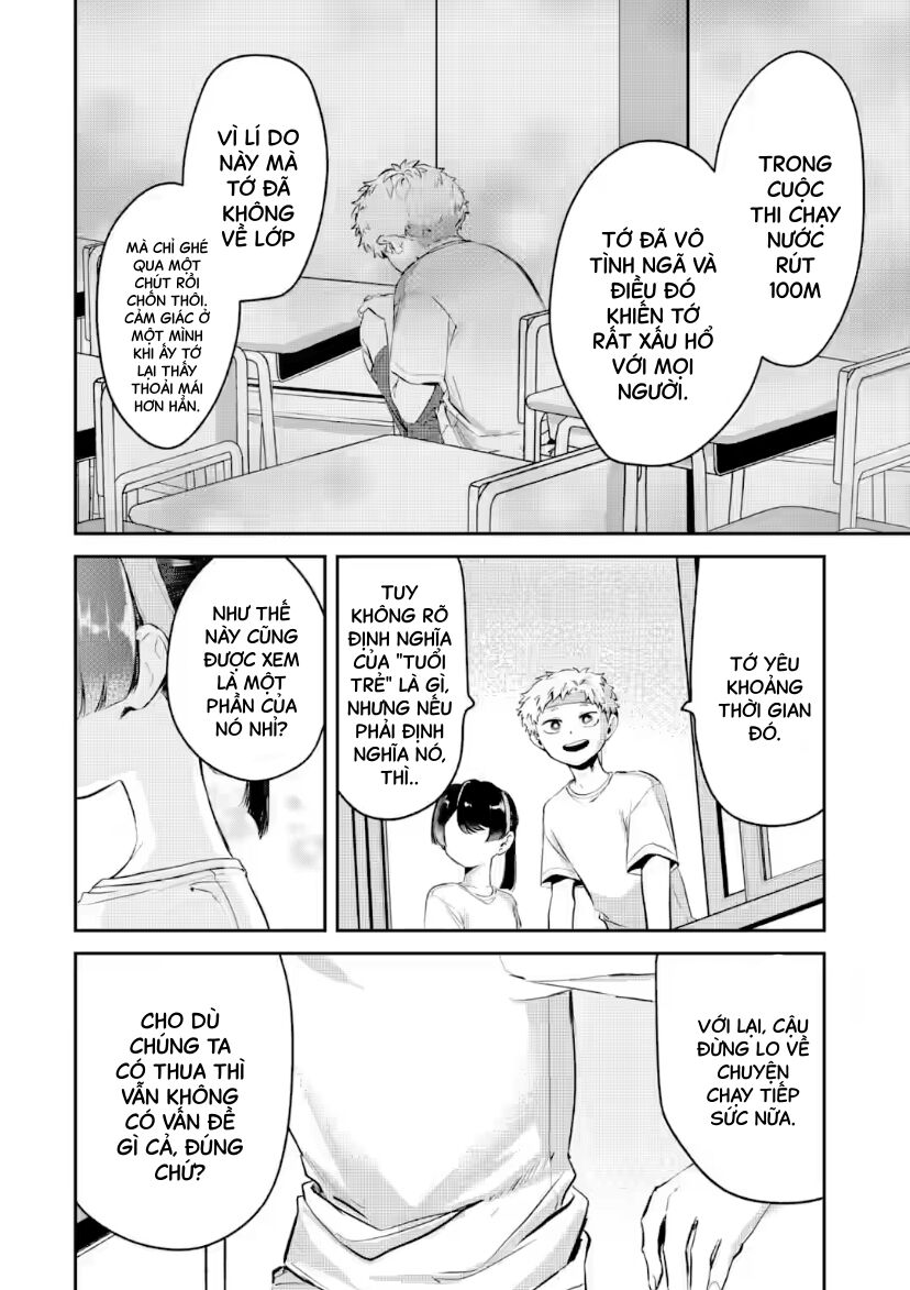 Cô Bạn Wakao-San Bàn Bên Có Vẻ Nhìn Thấy Gương Mặt Của Tôi Nhưng Tôi Thì Không: Chapter 16