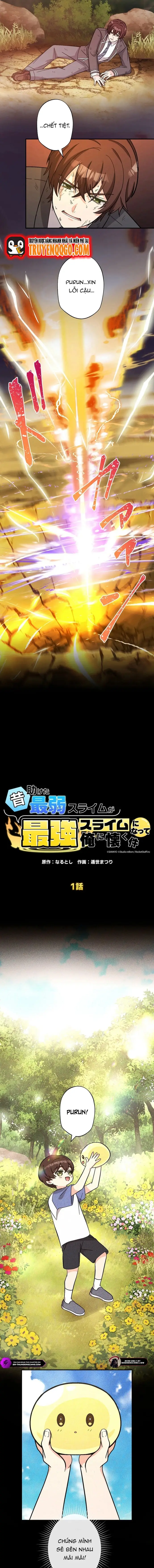 Con Slime Yếu Nhất Ta Từng Cứu Giờ Đã Trở Thành Huyền Thoại!: Chapter 1