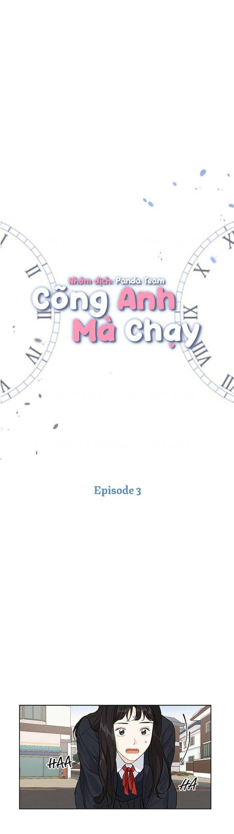 Cõng Anh Mà Chạy: Chapter 3