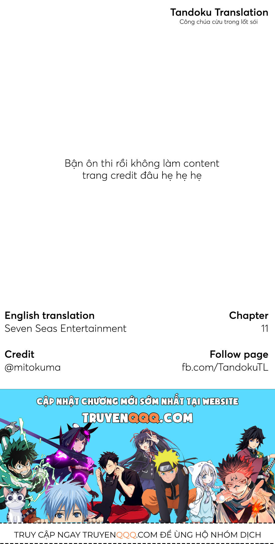 Công Chúa Cừu Trong Lốt Sói: Chapter 11
