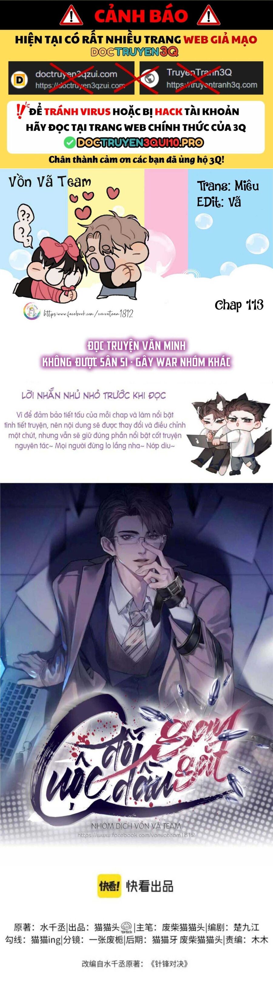 Cuộc Đối Đầu Gay Gắt: Chapter 113