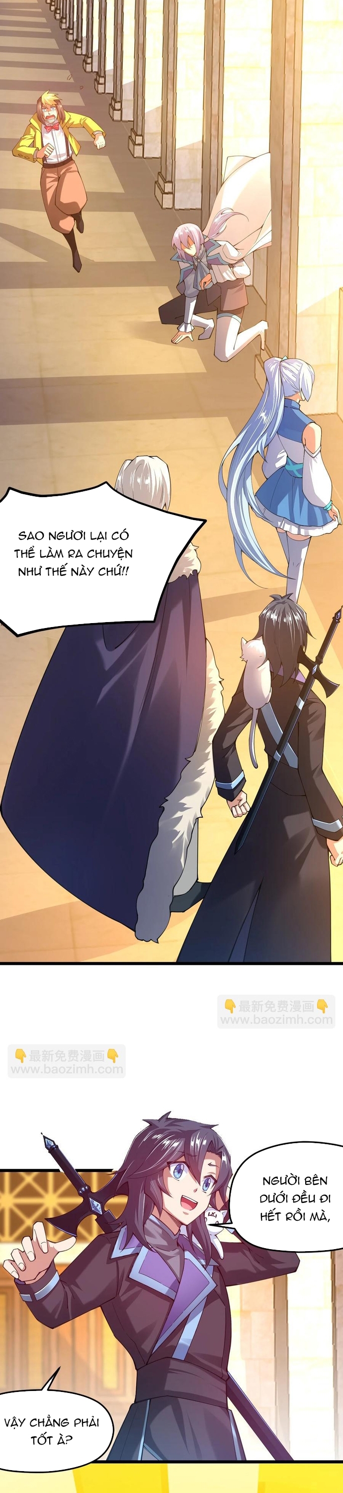 Cuộc sống của thần kiếm chẳng nhàm chán như vậy đâu: Chapter 32