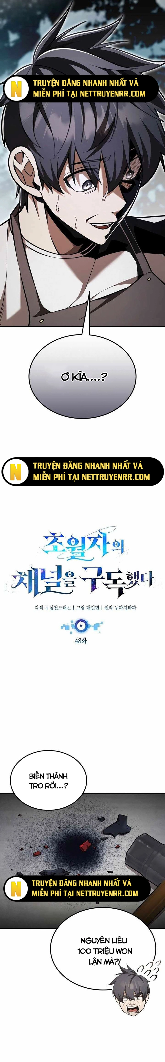 Đăng Ký Kênh Siêu Phàm: Chapter 48
