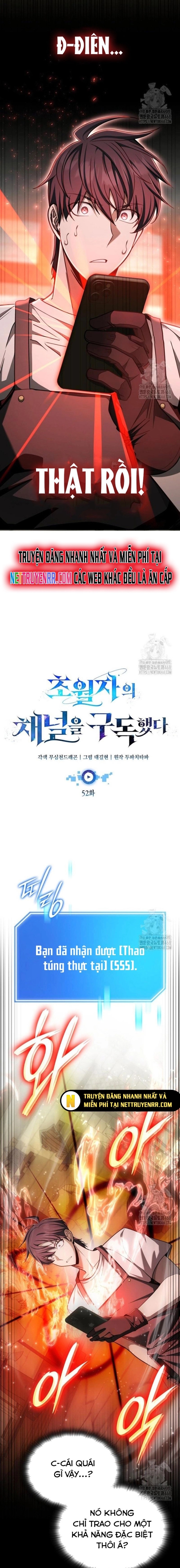 Đăng Ký Kênh Siêu Phàm: Chapter 52