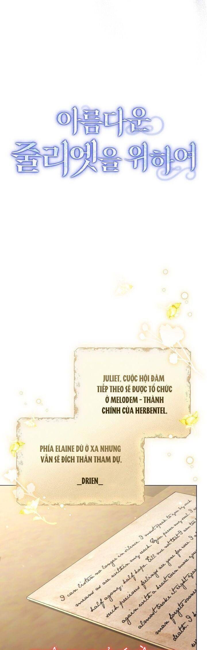 Dành Cho Nàng Juliet Xinh Đẹp: Chapter 37
