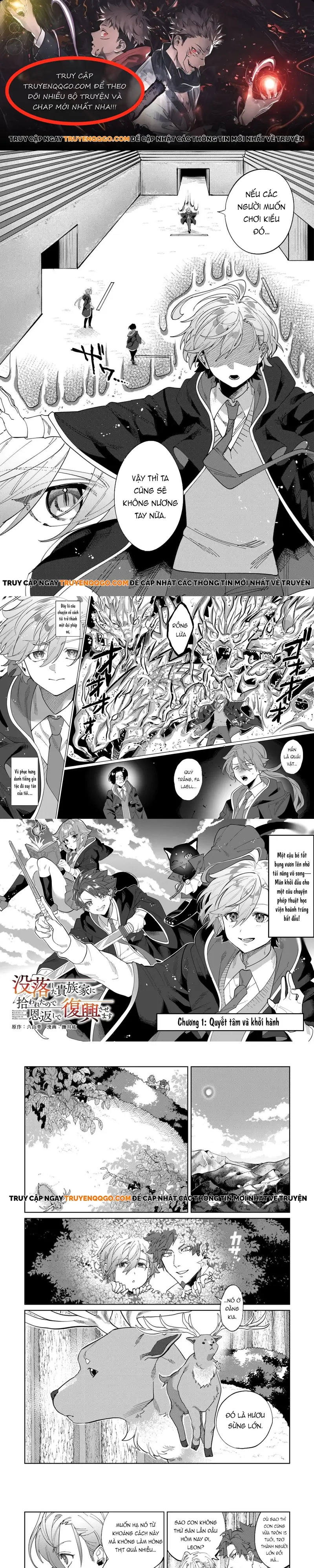 Datsuraku Shita Kizokuke Ni Hirowaretanode Ongaeshi De Hukkou Sasemasu: Chapter 1