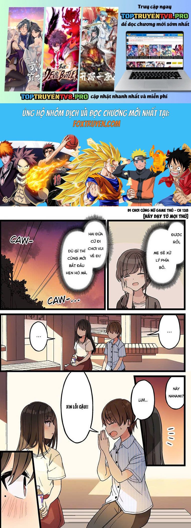 Đi Chơi Cùng Nữ Game Thủ: Chapter 138