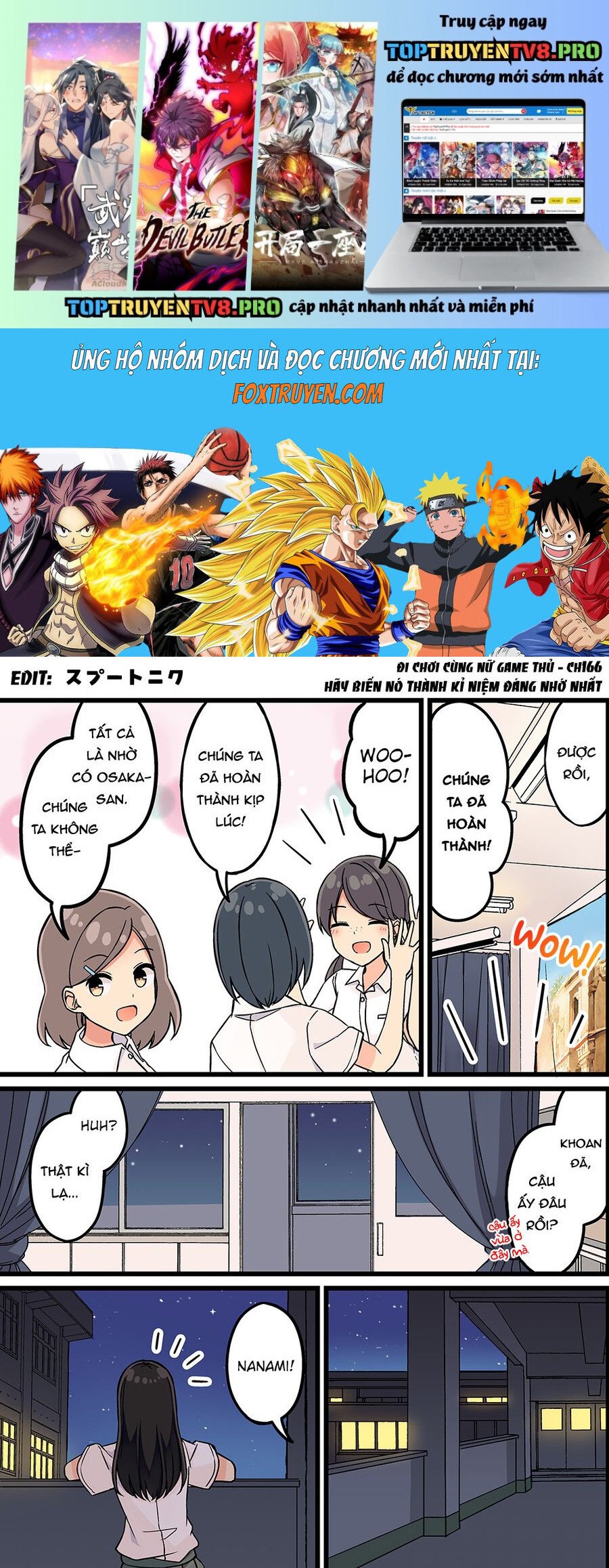 Đi Chơi Cùng Nữ Game Thủ: Chapter 166