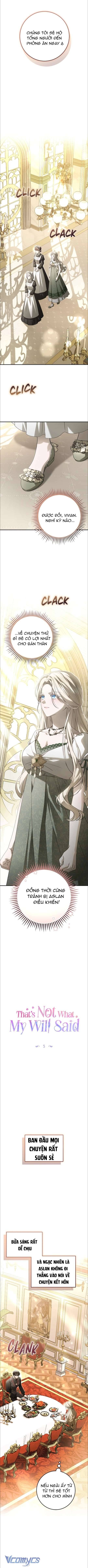 Di Nguyện Của Tôi Không Phải Như Thế: Chapter 5
