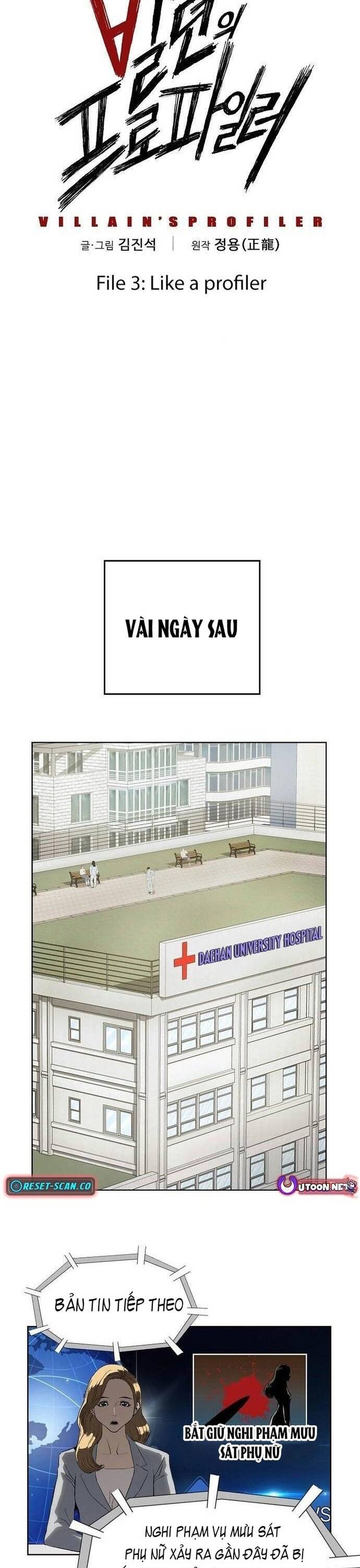 Đọc Vị Ác Nhân: Chapter 3