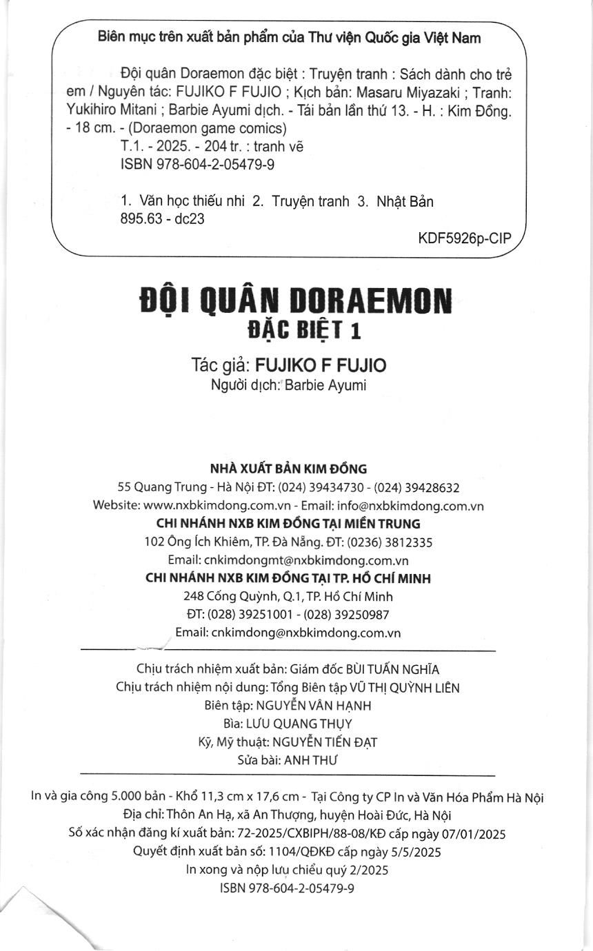 Đội quân Doraemon Đặc biệt: Chapter 13