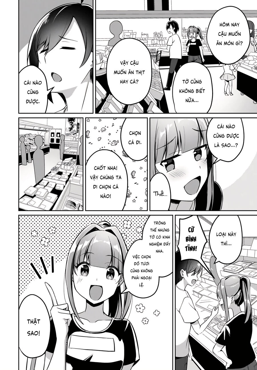 Đưa Bé Gái Bị Lạc Trở Về, Người Mở Cửa Là Hoa Khôi Của Khối: Chapter 4