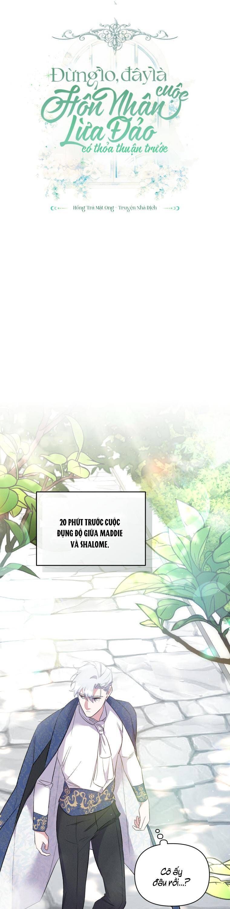 Đừng Lo, Đây Là Cuộc Hôn Nhân Lừa Đảo Có Thỏa Thuận Trước: Chapter 18