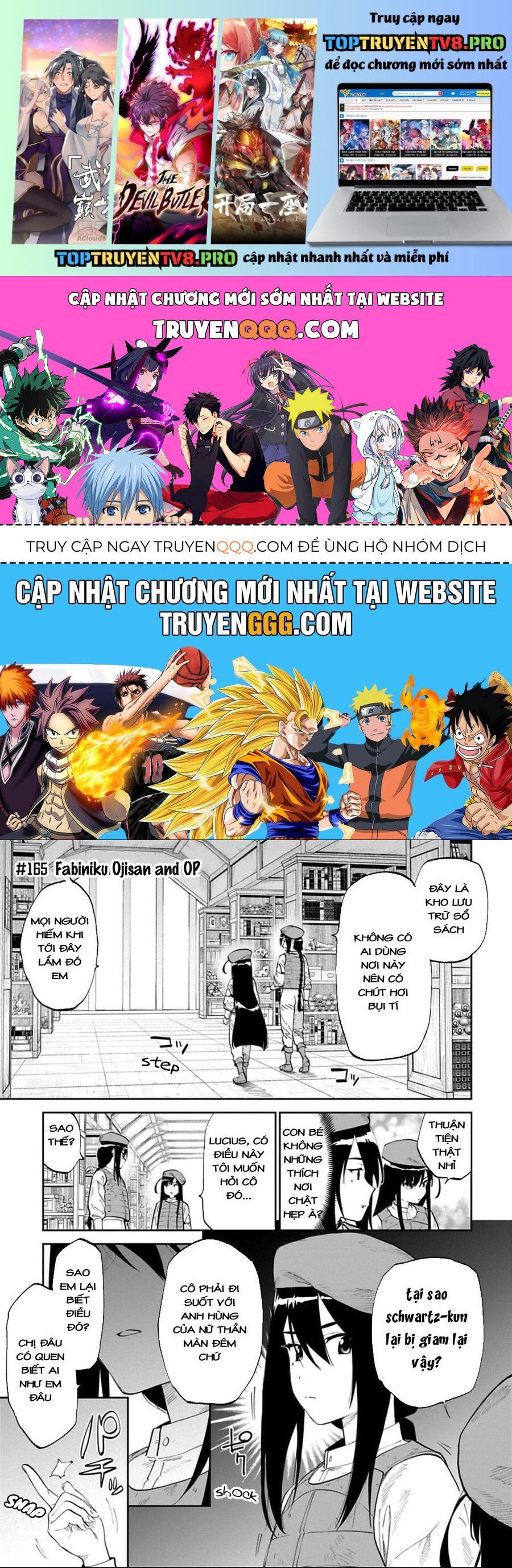 Fantasy Bishoujo Juniku Ojisan To: Chapter 165