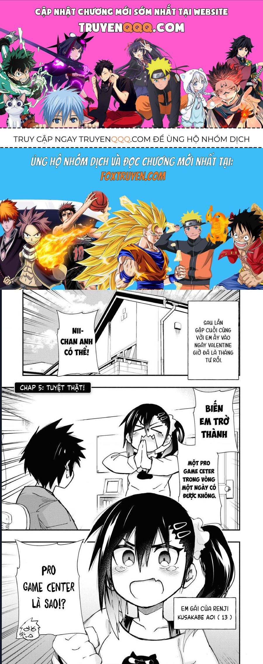 Giao Lưu Văn Hoá Tại Game Center: Chapter 5