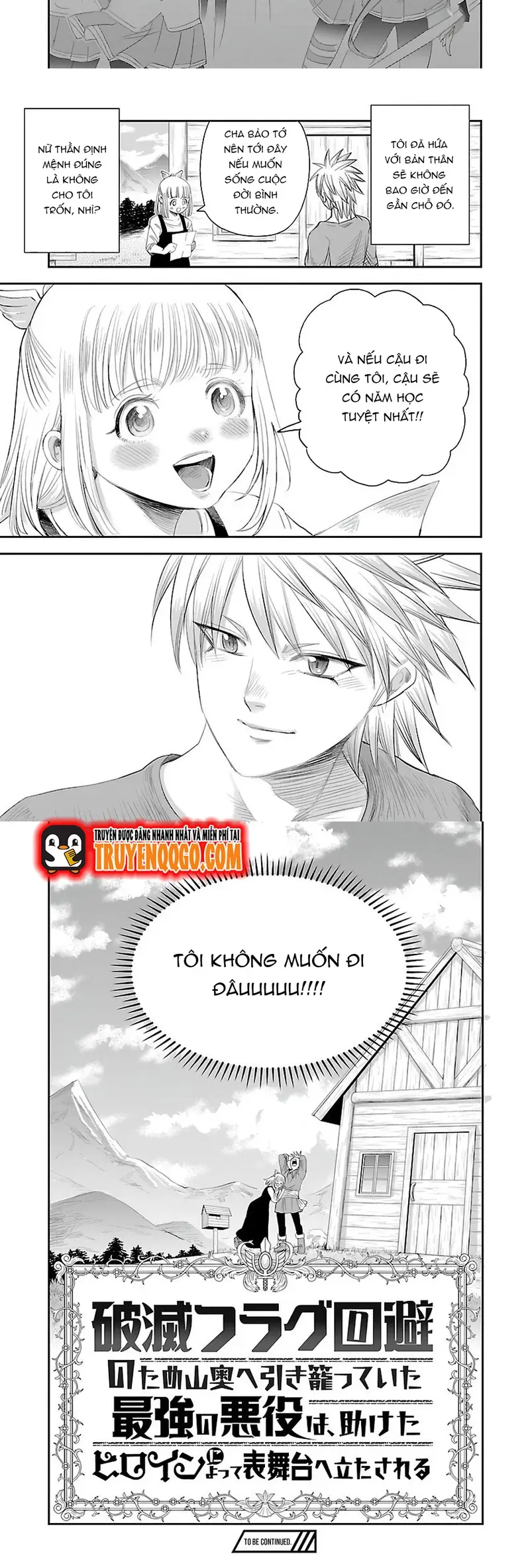 Hametsu Flag Kaihi No Tame Yamaoku E Hikikomotteita Saikyou No Akuyaku Wa, Tasuketa Heroine Ni Yotte Omotebutai E Tatasareru: Chapter 1