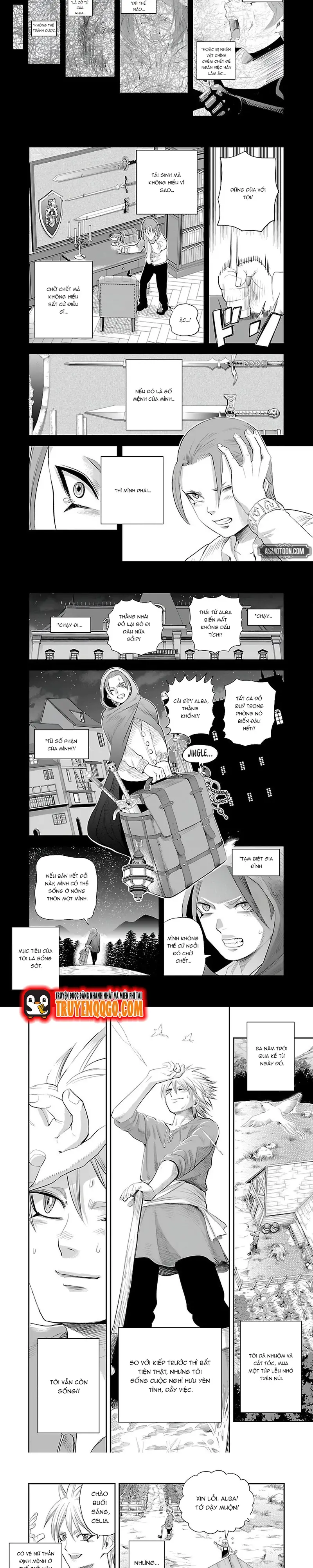 Hametsu Flag Kaihi No Tame Yamaoku E Hikikomotteita Saikyou No Akuyaku Wa, Tasuketa Heroine Ni Yotte Omotebutai E Tatasareru: Chapter 1