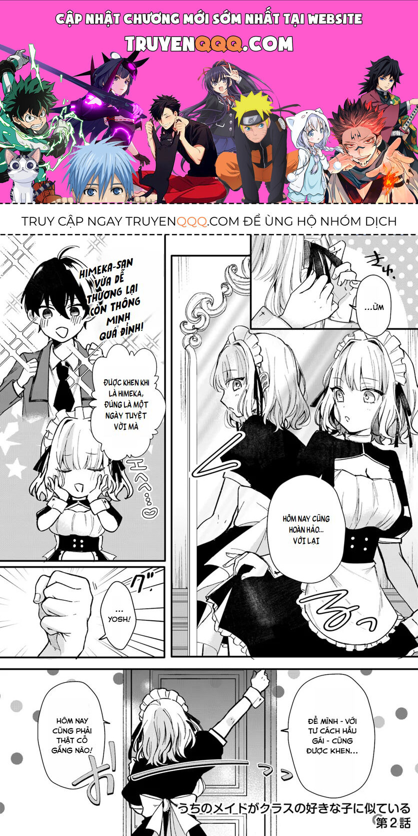 Hầu Gái Nhà Tôi Trông Giống Cô Bạn Cùng Lớp Mà Tôi Thích: Chapter 2