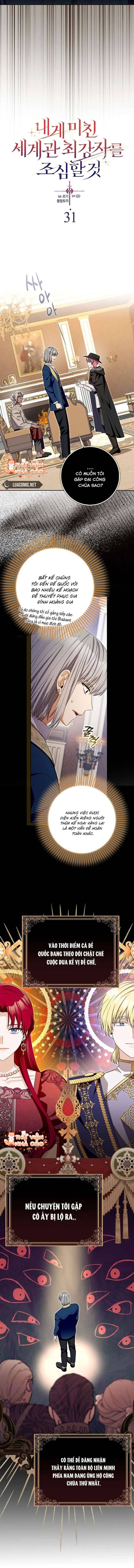 Hãy Cẩn Thận Với Người Đàn Ông Mạnh Nhất Đang Mê Muội Tôi: Chapter 31