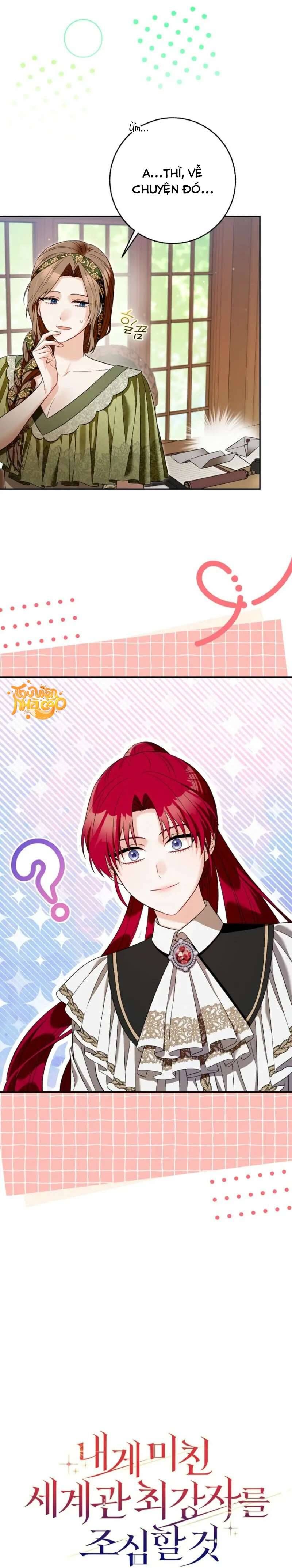 Hãy Cẩn Thận Với Người Đàn Ông Mạnh Nhất Đang Mê Muội Tôi: Chapter 40