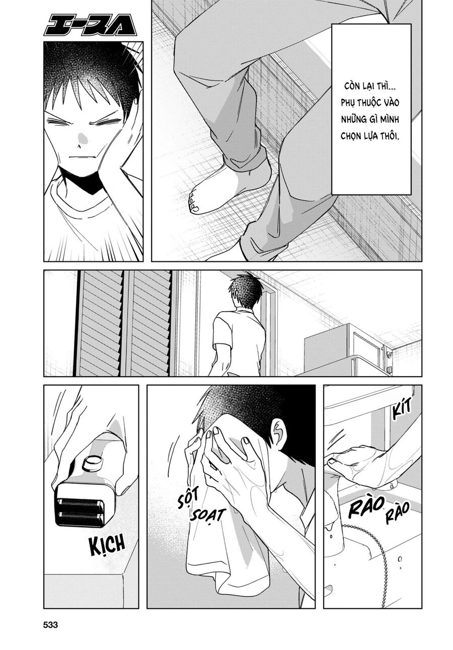 Hige Wo Soru. Soshite Joshikosei Wo Hirou: Chapter 42