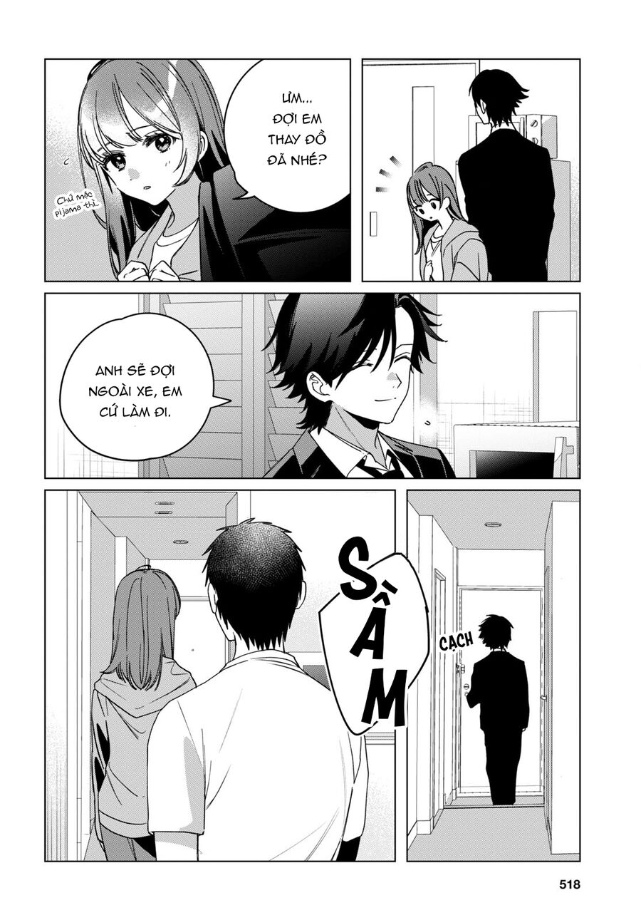 Hige Wo Soru. Soshite Joshikosei Wo Hirou: Chapter 42