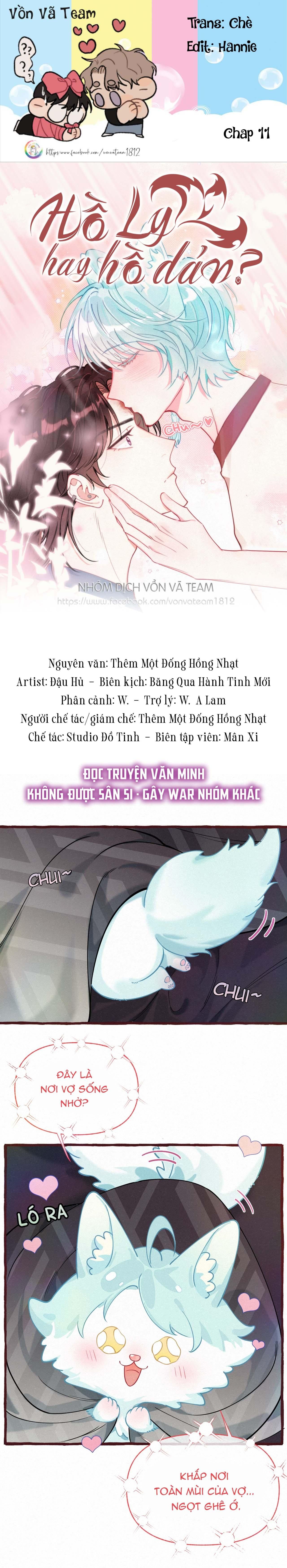 Hồ Ly Hay Là: Chapter 11