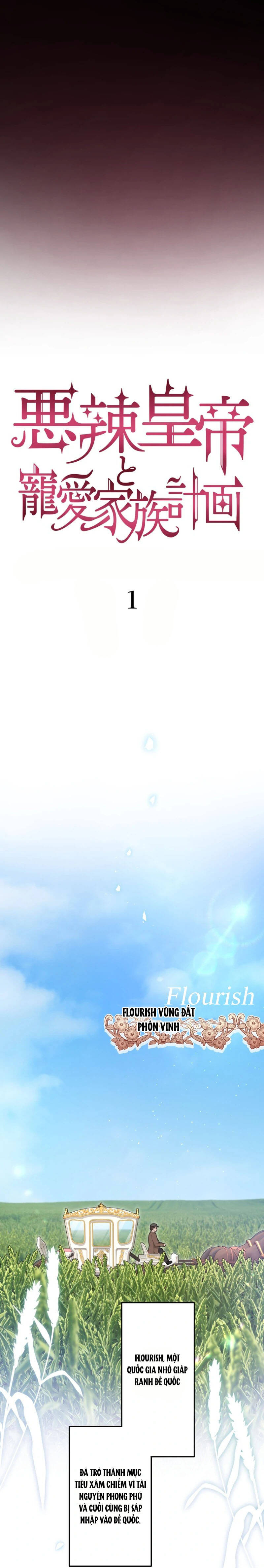 Hoàng Đế Độc Ác Và Kế Hoạch Gia Đình Được Yêu Chiều: Chapter 1