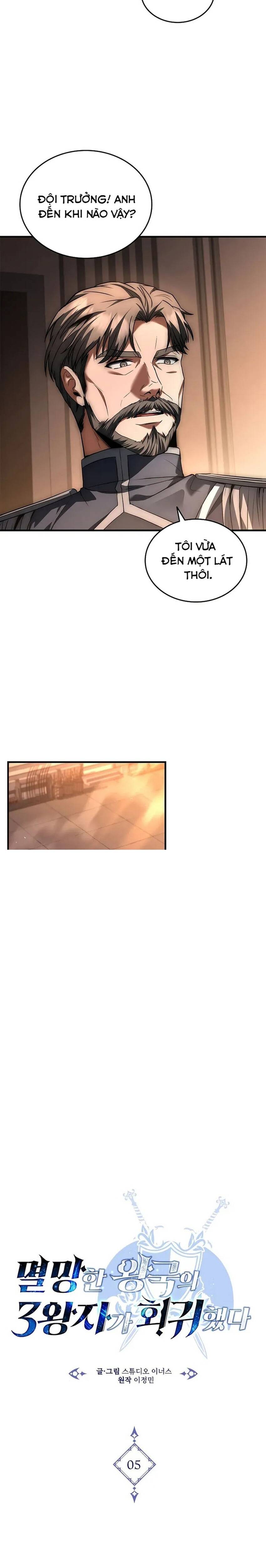 Hoàng Tử Đệ Tam Trở Lại: Chapter 5