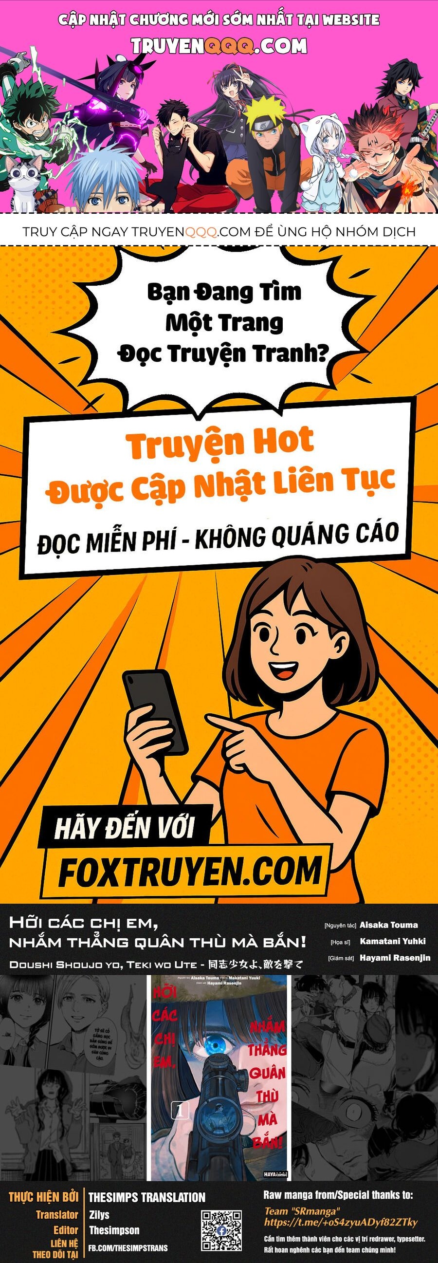 Hỡi Các Chị Em, Nhắm Thẳng Quân Thù Mà Bắn.: Chapter 3