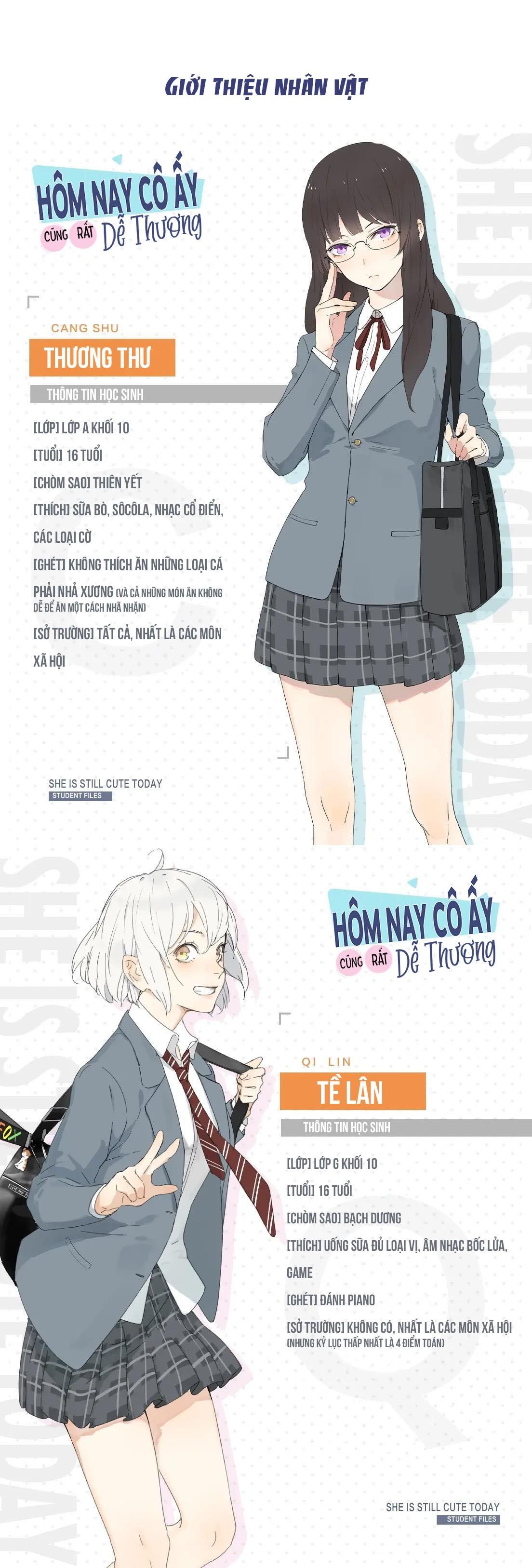Hôm Nay Cô Ấy Cũng Rất Dễ Thương: Chapter 0
