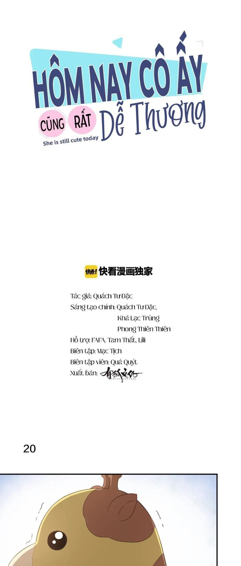 Hôm Nay Cô Ấy Cũng Rất Dễ Thương: Chapter 7