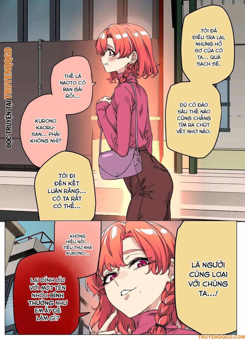 I Thought She Was A Yandere, But Apparently She's Even Worse (Fan Colored): Chapter 32