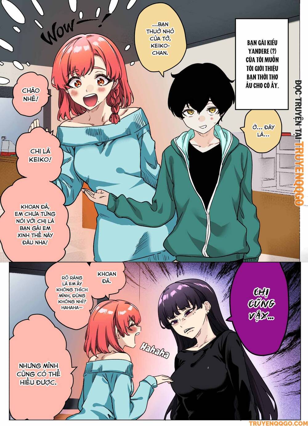 I Thought She Was A Yandere, But Apparently She's Even Worse (Fan Colored): Chapter 33