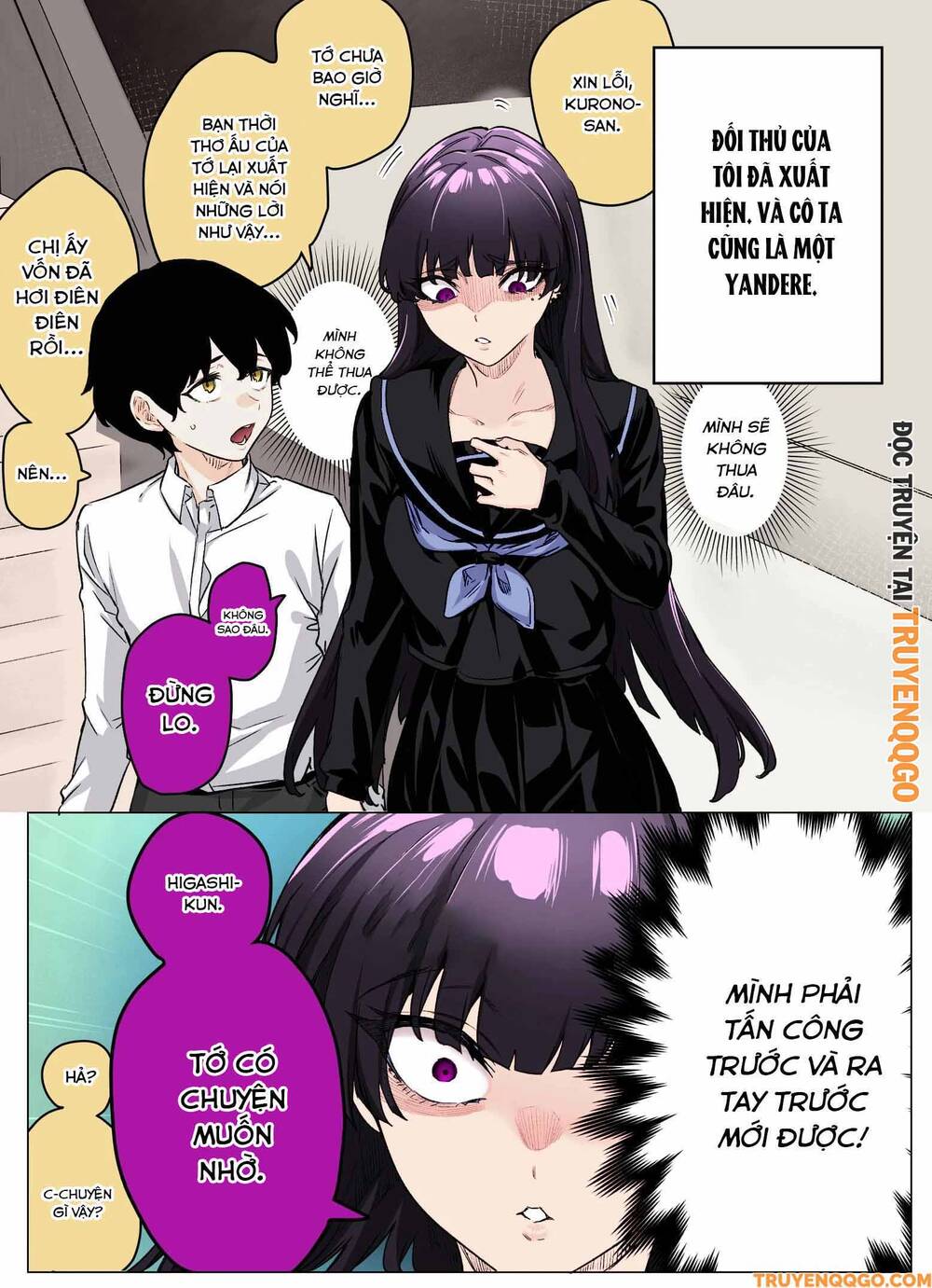 I Thought She Was A Yandere, But Apparently She's Even Worse (Fan Colored): Chapter 40