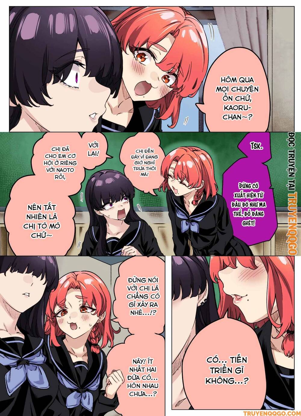 I Thought She Was A Yandere, But Apparently She's Even Worse (Fan Colored): Chapter 53