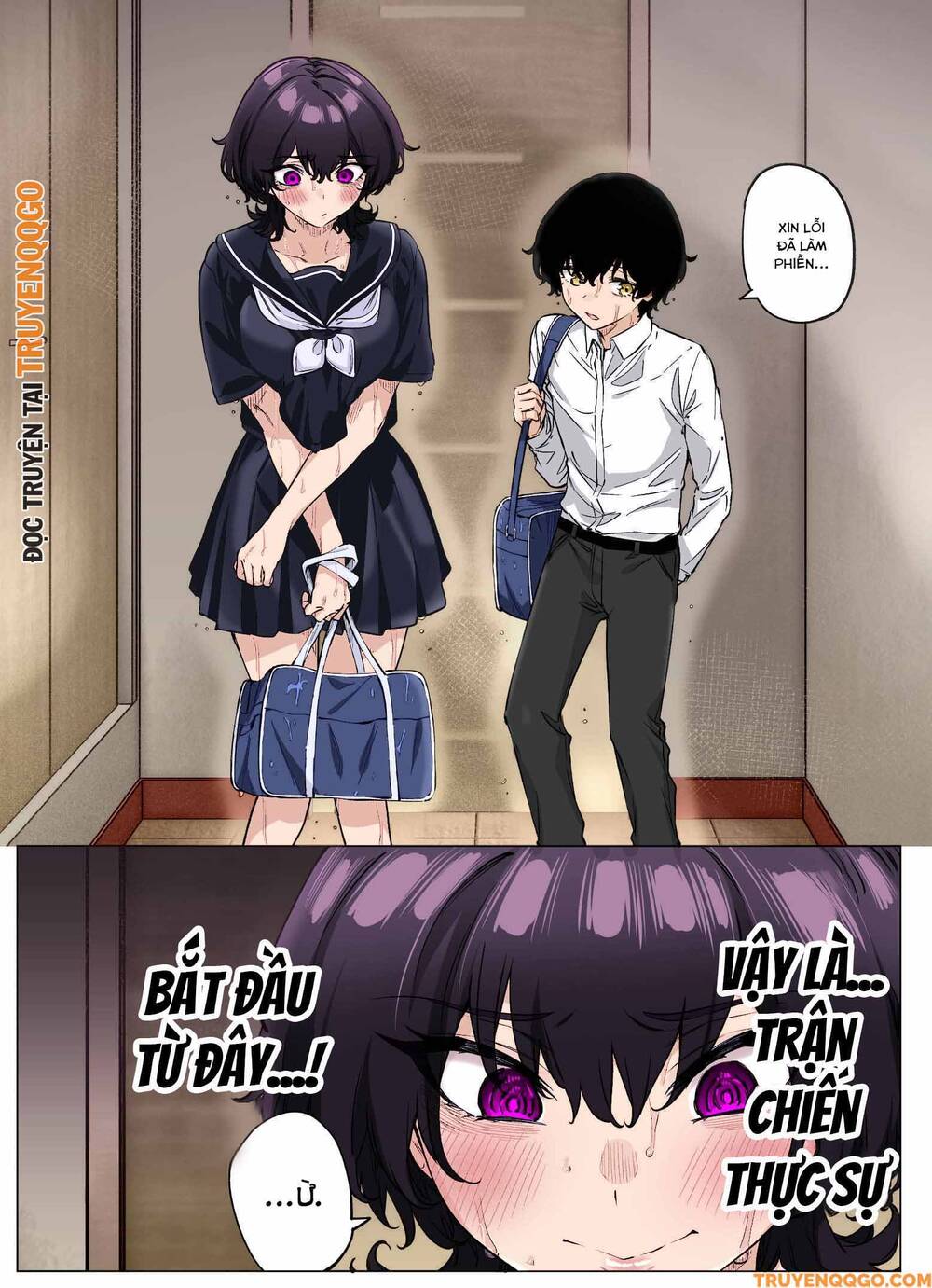 I Thought She Was A Yandere, But Apparently She's Even Worse (Fan Colored): Chapter 72