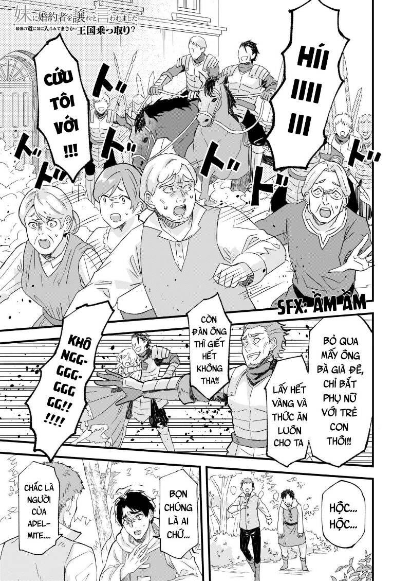 Imouto Ni Fiancee Wo Yuzure To Iwaremashita, Saikyou No Ryuu Ni Kiniirarete Masakano Okoku Nottori?: Chapter 10.1