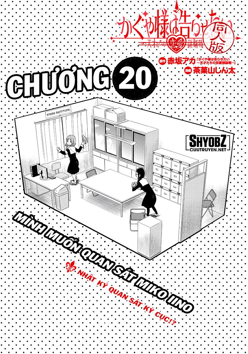 Kaguya Muốn Được Tỏ Tình (Phiên Bản Doujinshi): Chapter 20
