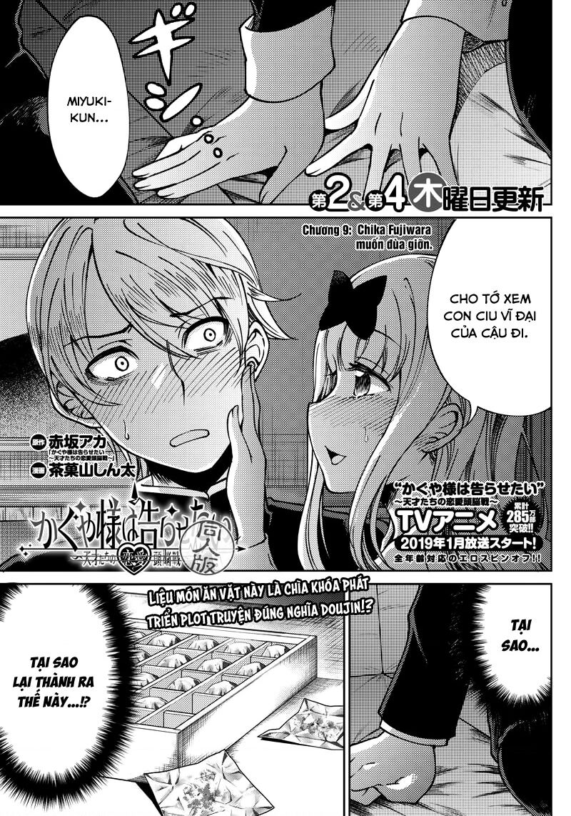 Kaguya Muốn Được Tỏ Tình (Phiên Bản Doujinshi): Chapter 9