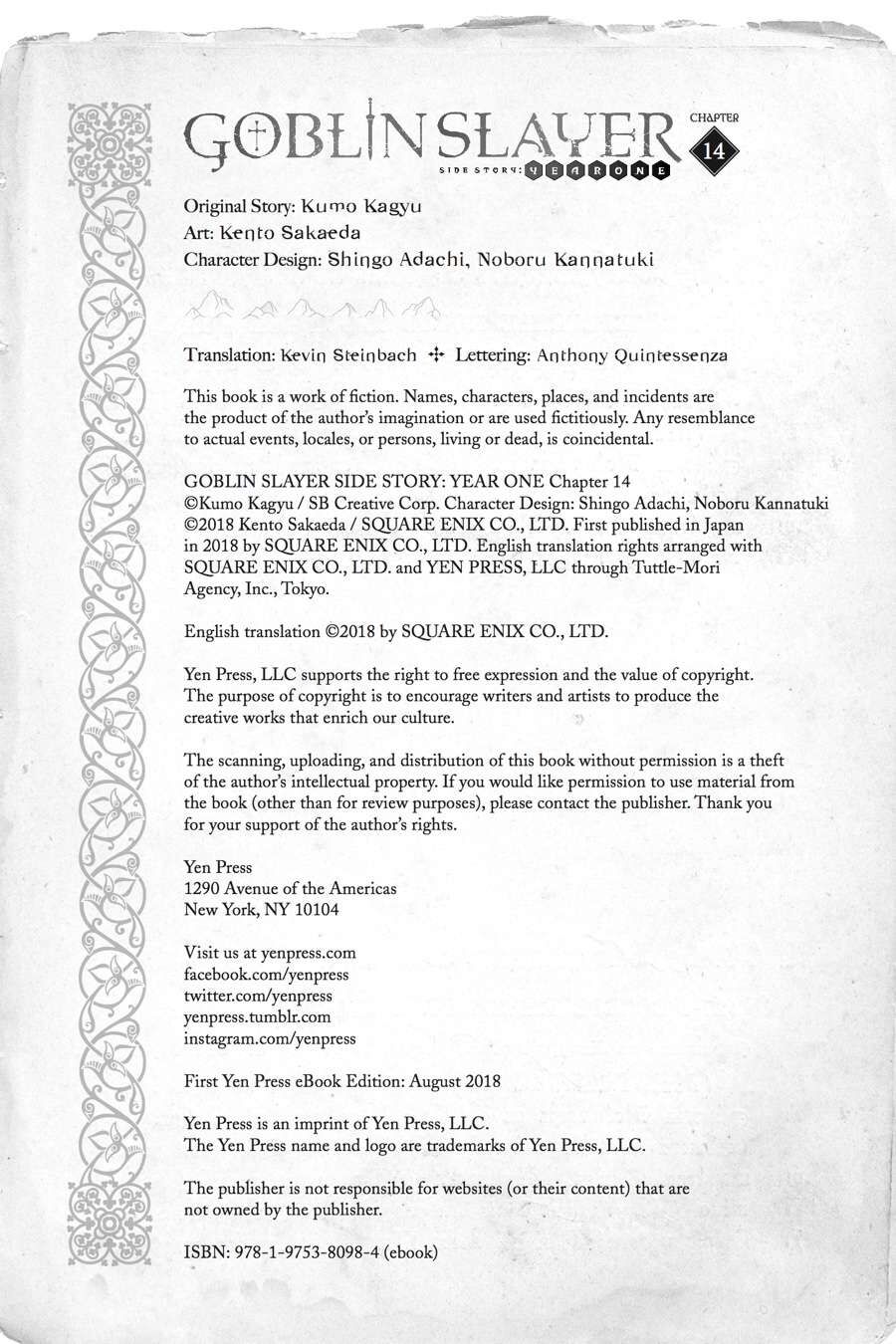 Kẻ Diệt Yêu Tinh: Năm Thứ Nhất: Chapter 14