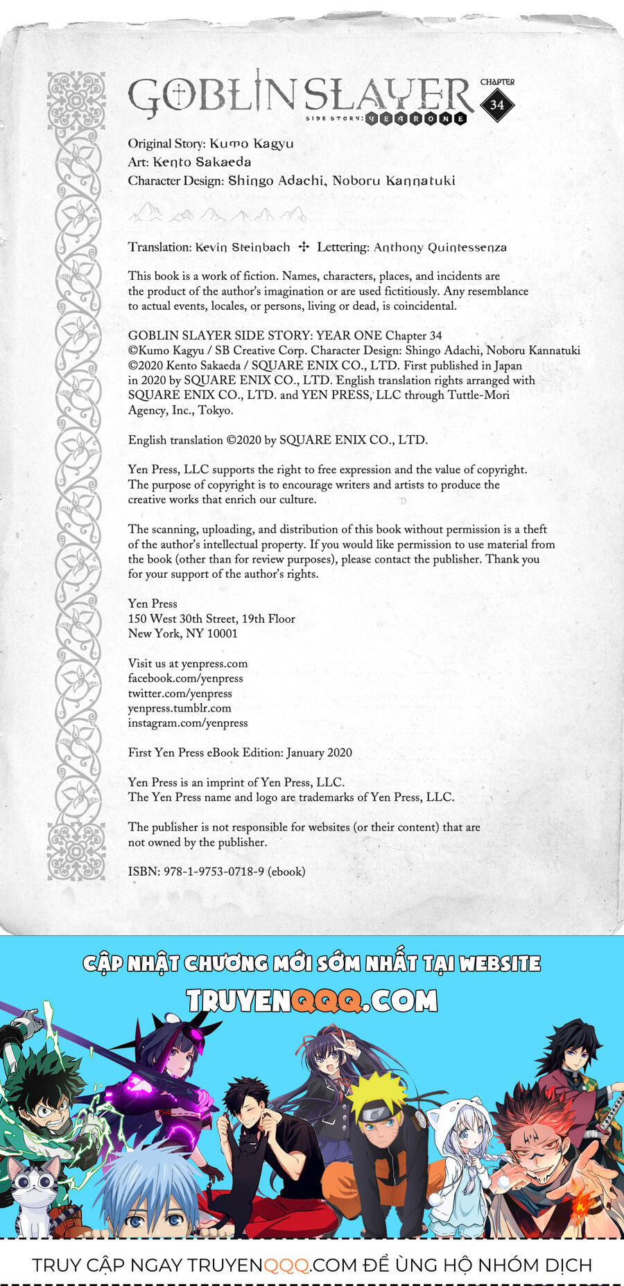 Kẻ Diệt Yêu Tinh: Năm Thứ Nhất: Chapter 34
