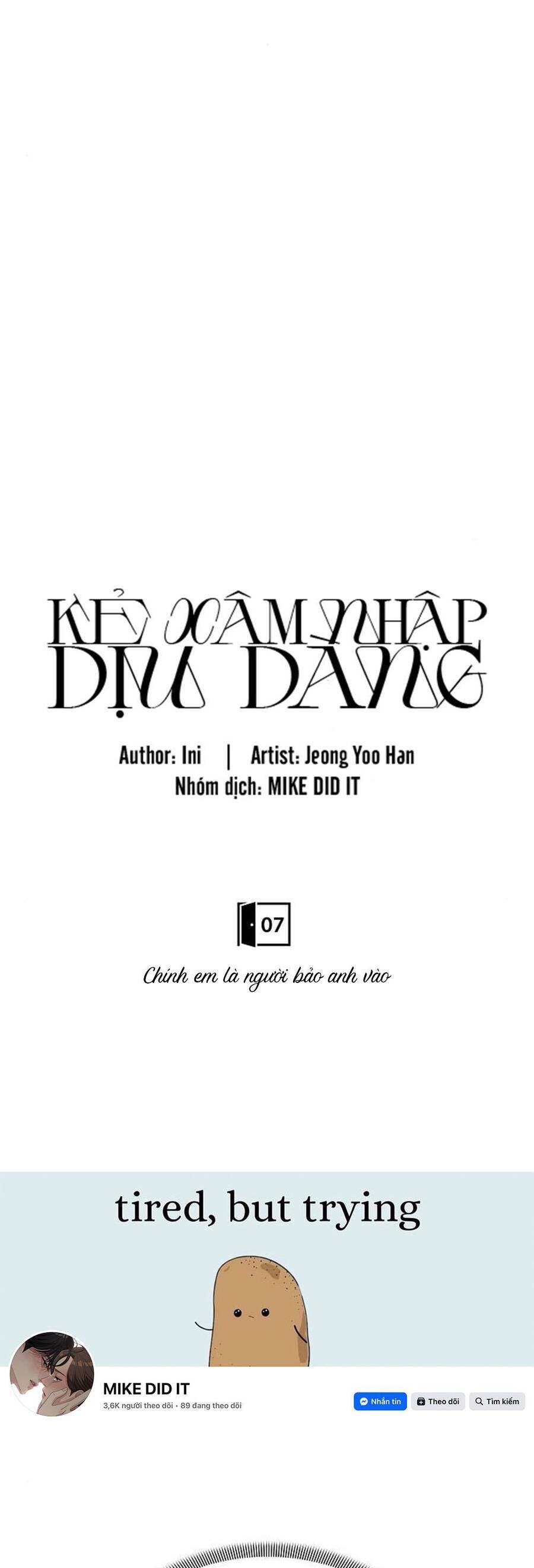 Kẻ Xâm Nhập Dịu Dàng: Chapter 7