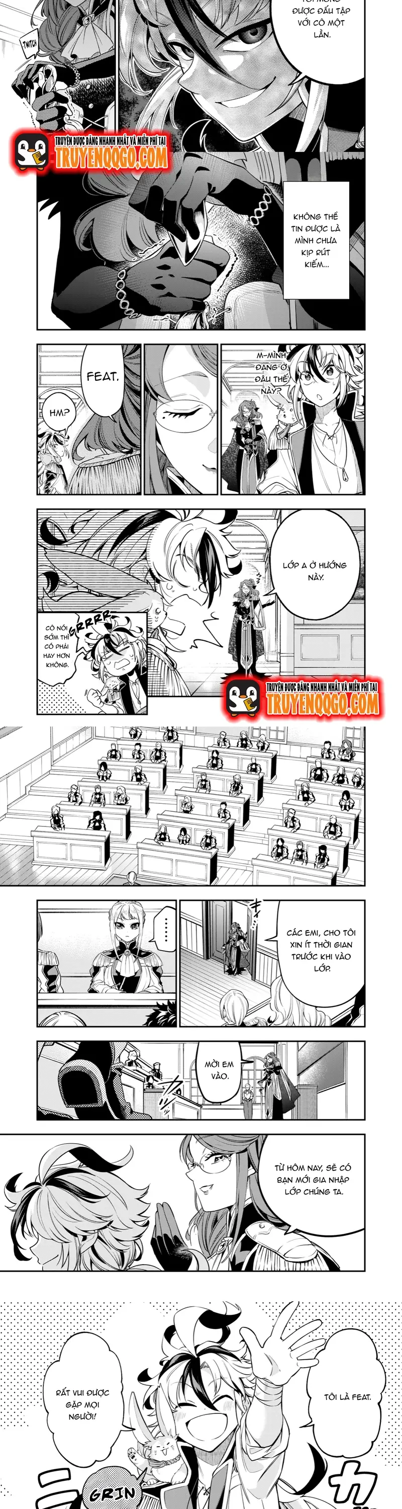 Ken O Motanai Ken Sei, Kizoku Ni Shihai Sa Reta Kishi Gakuen De Muso Suru: Chapter 2