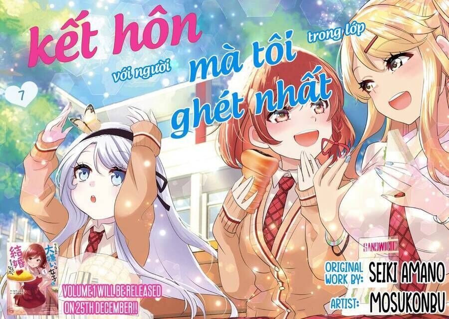 Kết Hôn Với Đứa Con Gái Mà Tôi Ghét Nhất Trong Lớp: Chapter 7.1