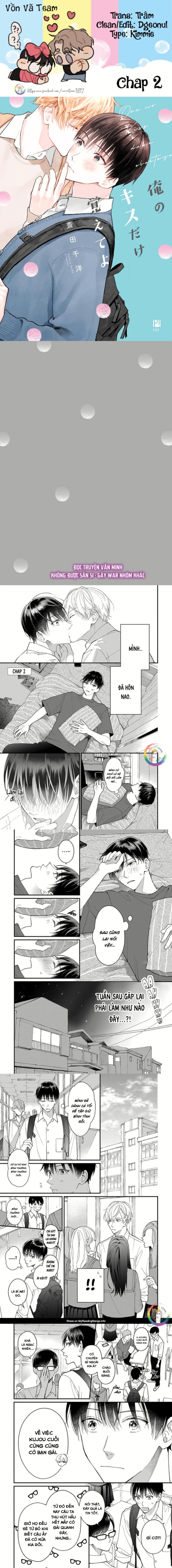 Khắc Ghi Nụ Hôn Của Anh: Chapter 2