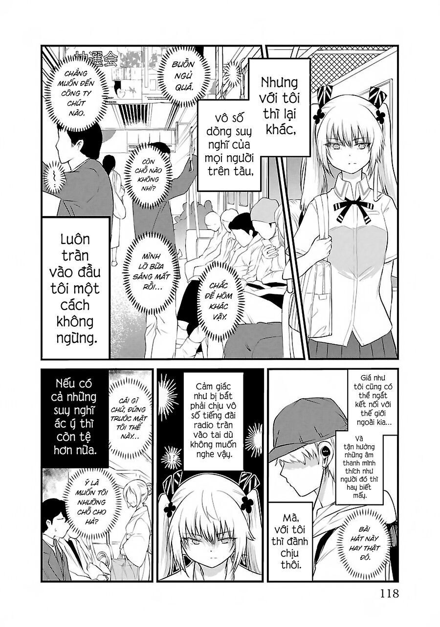 Koe Ga Dasenai Shoujo Wa "Kanojo Ga Yasashisugiru" To Omotte Iru: Chapter 40.2