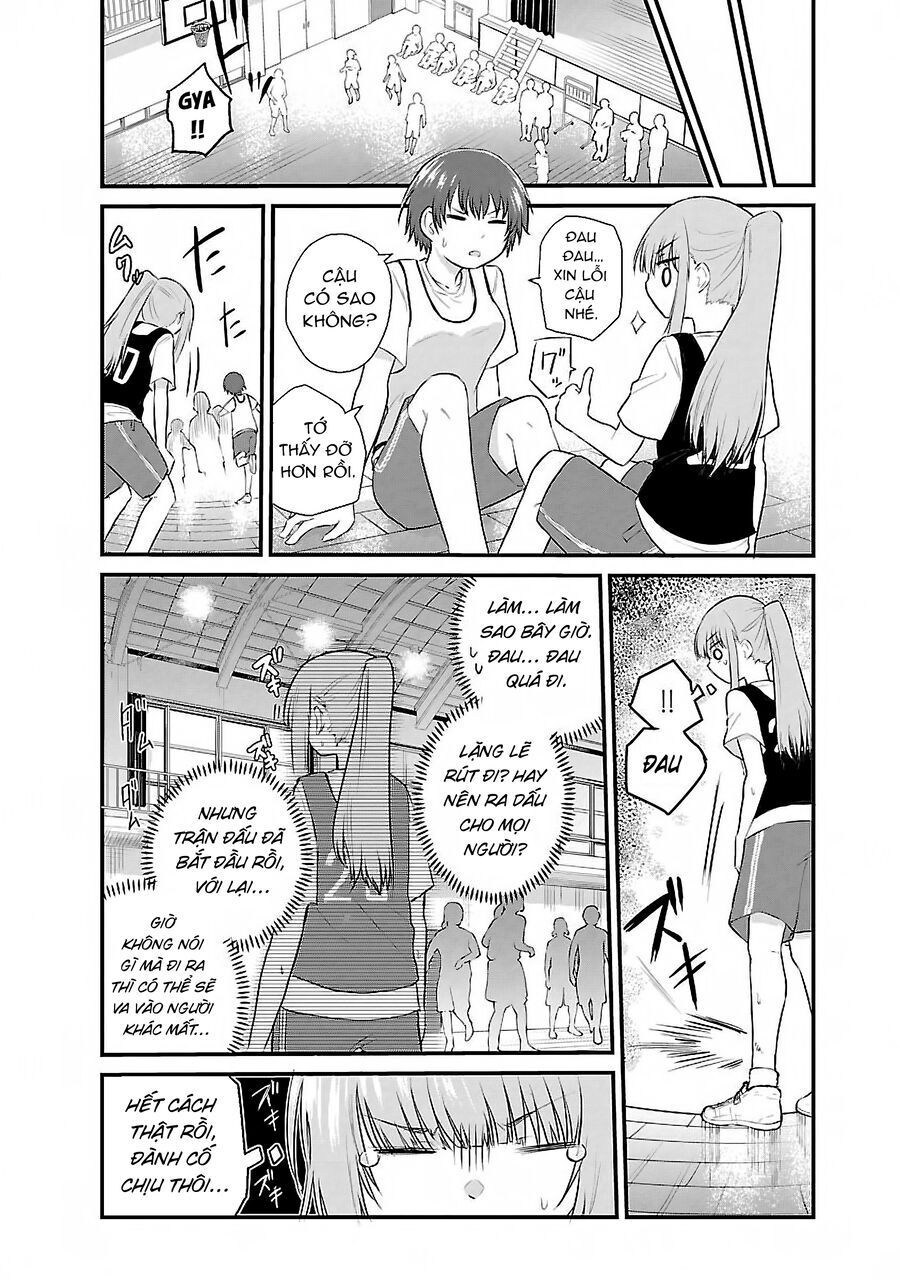 Koe Ga Dasenai Shoujo Wa "Kanojo Ga Yasashisugiru" To Omotte Iru: Chapter 40.3