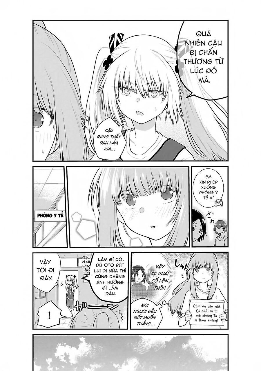 Koe Ga Dasenai Shoujo Wa "Kanojo Ga Yasashisugiru" To Omotte Iru: Chapter 40.3