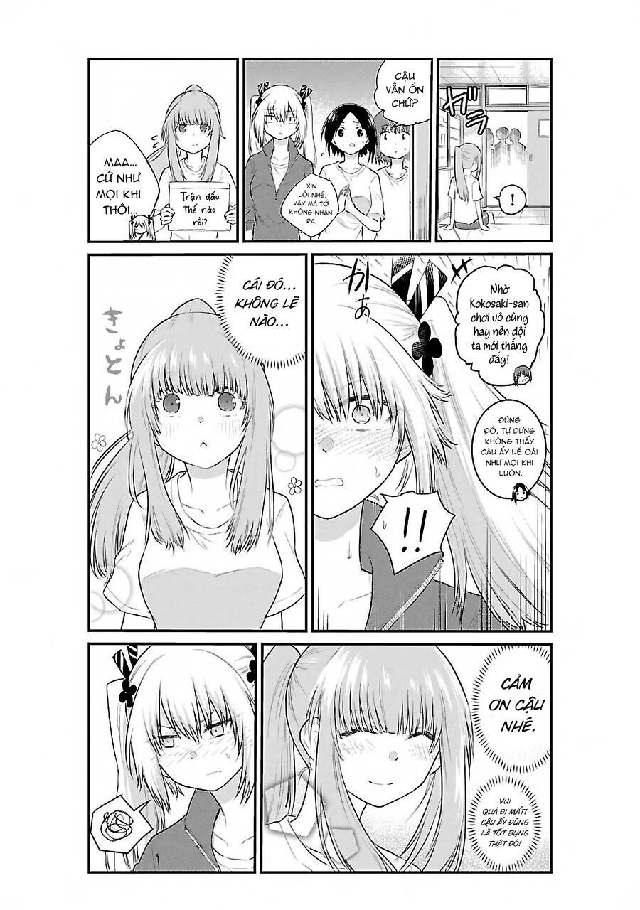 Koe Ga Dasenai Shoujo Wa "Kanojo Ga Yasashisugiru" To Omotte Iru: Chapter 40.3